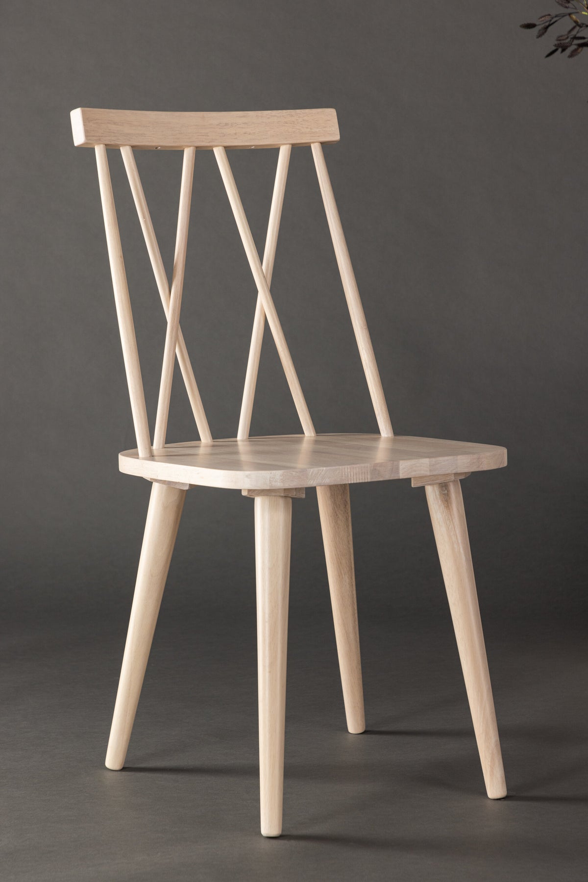 Mariette Esszimmerstuhl in Tünchen präsentiert im Onlineshop von KAQTU Design AG. Stuhl ist von Venture Home