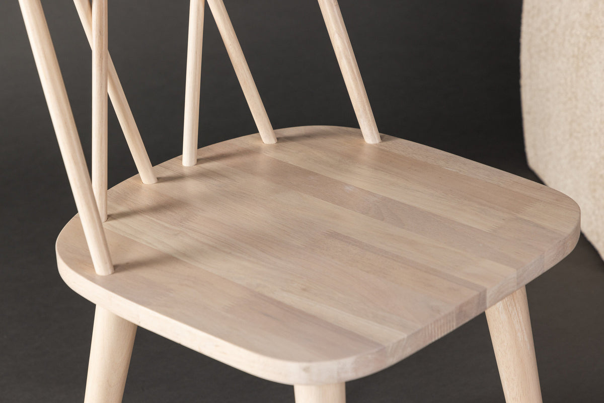 Mariette Esszimmerstuhl in Tünchen präsentiert im Onlineshop von KAQTU Design AG. Stuhl ist von Venture Home