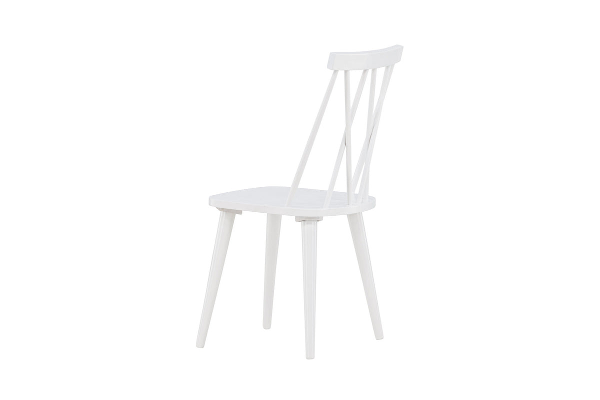 Mariette Esszimmerstuhl in Weiss präsentiert im Onlineshop von KAQTU Design AG. Stuhl ist von Venture Home
