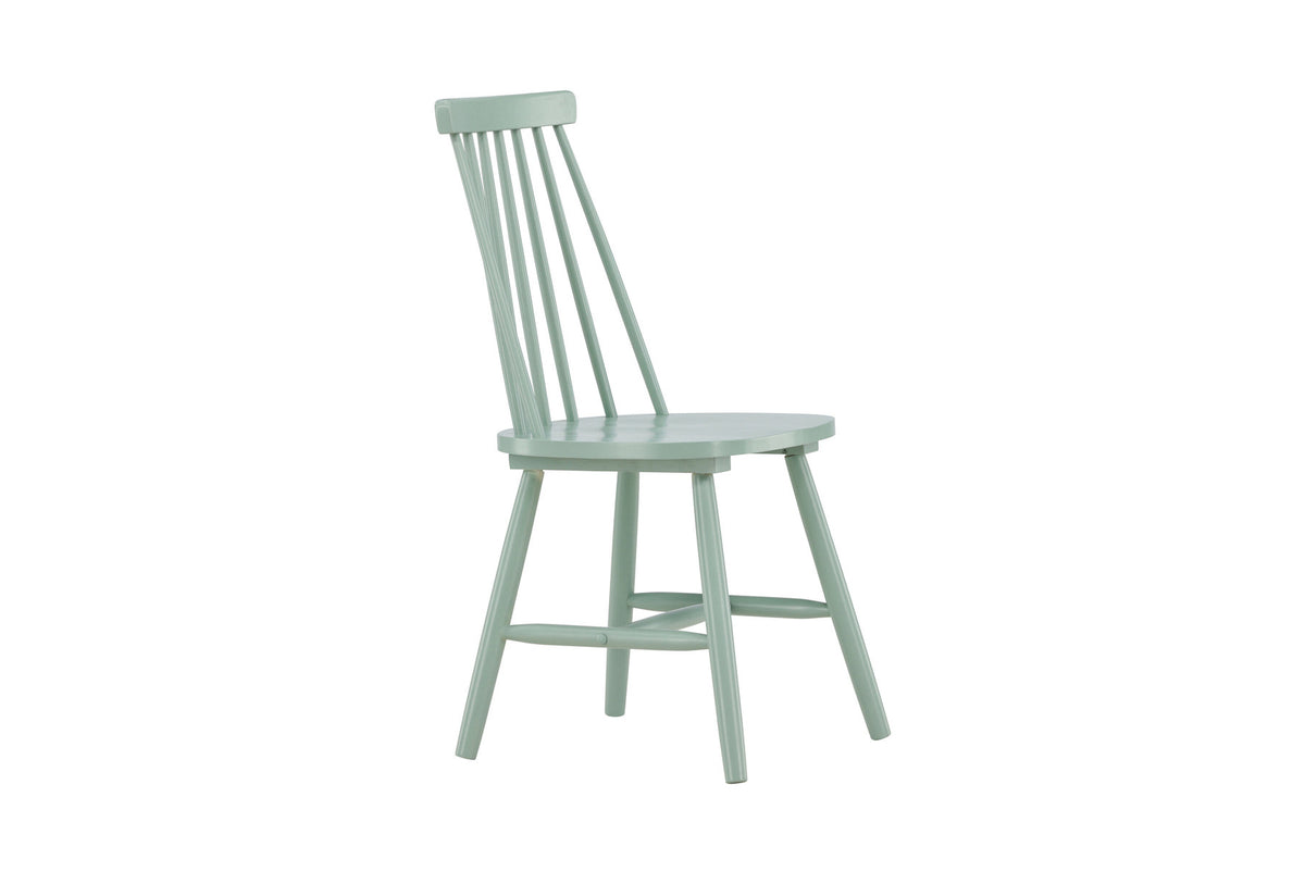 Lönneberga Esszimmerstuhl in Grün präsentiert im Onlineshop von KAQTU Design AG. Stuhl ist von Venture Home