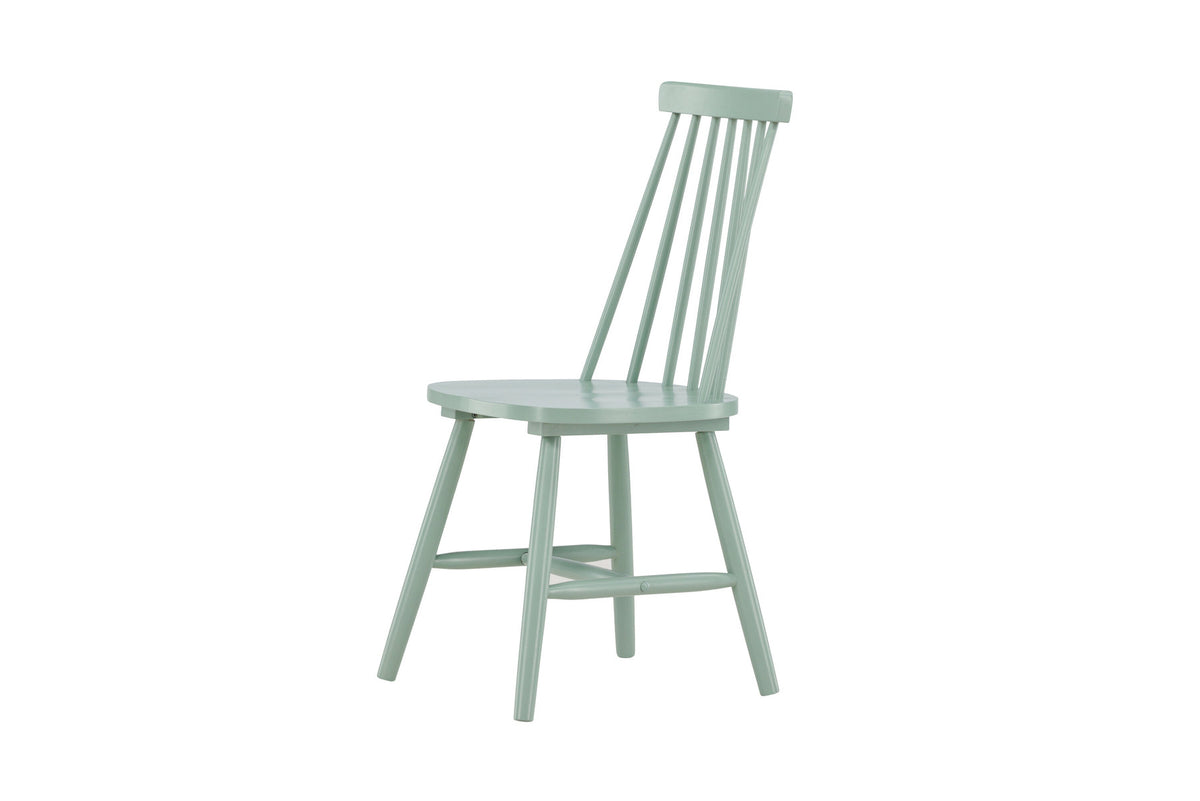 Lönneberga Esszimmerstuhl in Grün präsentiert im Onlineshop von KAQTU Design AG. Stuhl ist von Venture Home