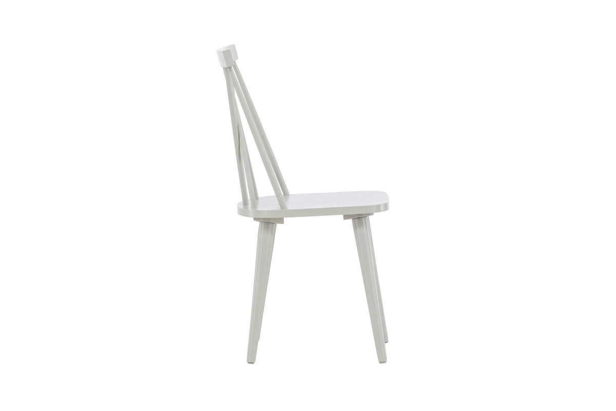 Mariette Esszimmerstuhl in Hellgrau präsentiert im Onlineshop von KAQTU Design AG. Stuhl ist von Venture Home