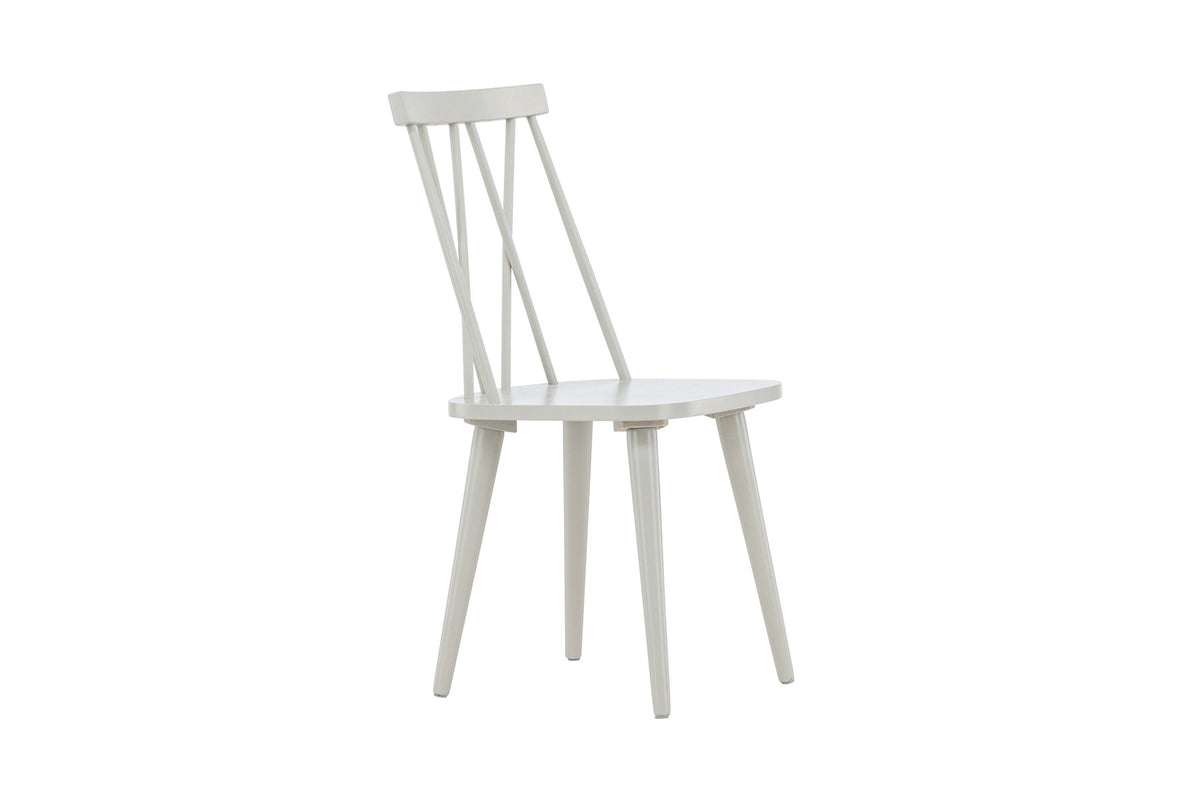 Mariette Esszimmerstuhl in Hellgrau präsentiert im Onlineshop von KAQTU Design AG. Stuhl ist von Venture Home