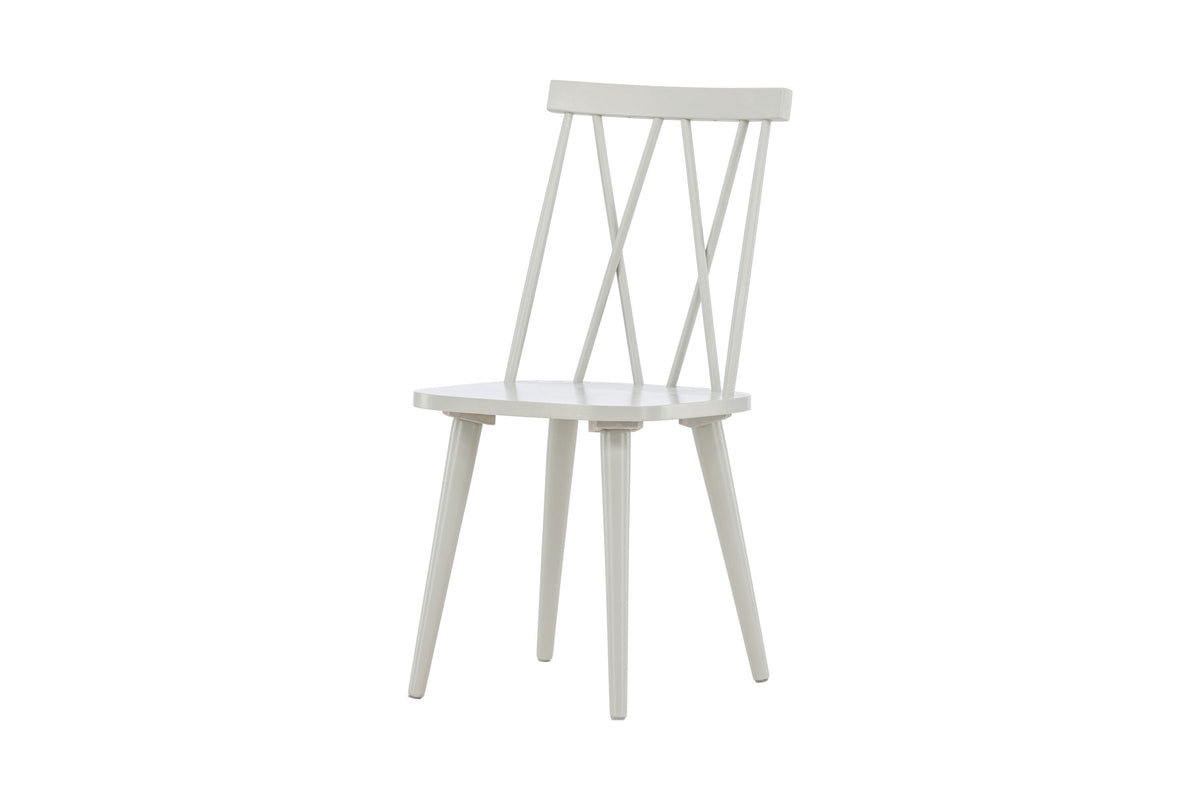 Mariette Esszimmerstuhl in Hellgrau präsentiert im Onlineshop von KAQTU Design AG. Stuhl ist von Venture Home