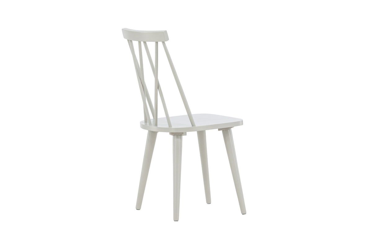 Mariette Esszimmerstuhl in Hellgrau präsentiert im Onlineshop von KAQTU Design AG. Stuhl ist von Venture Home