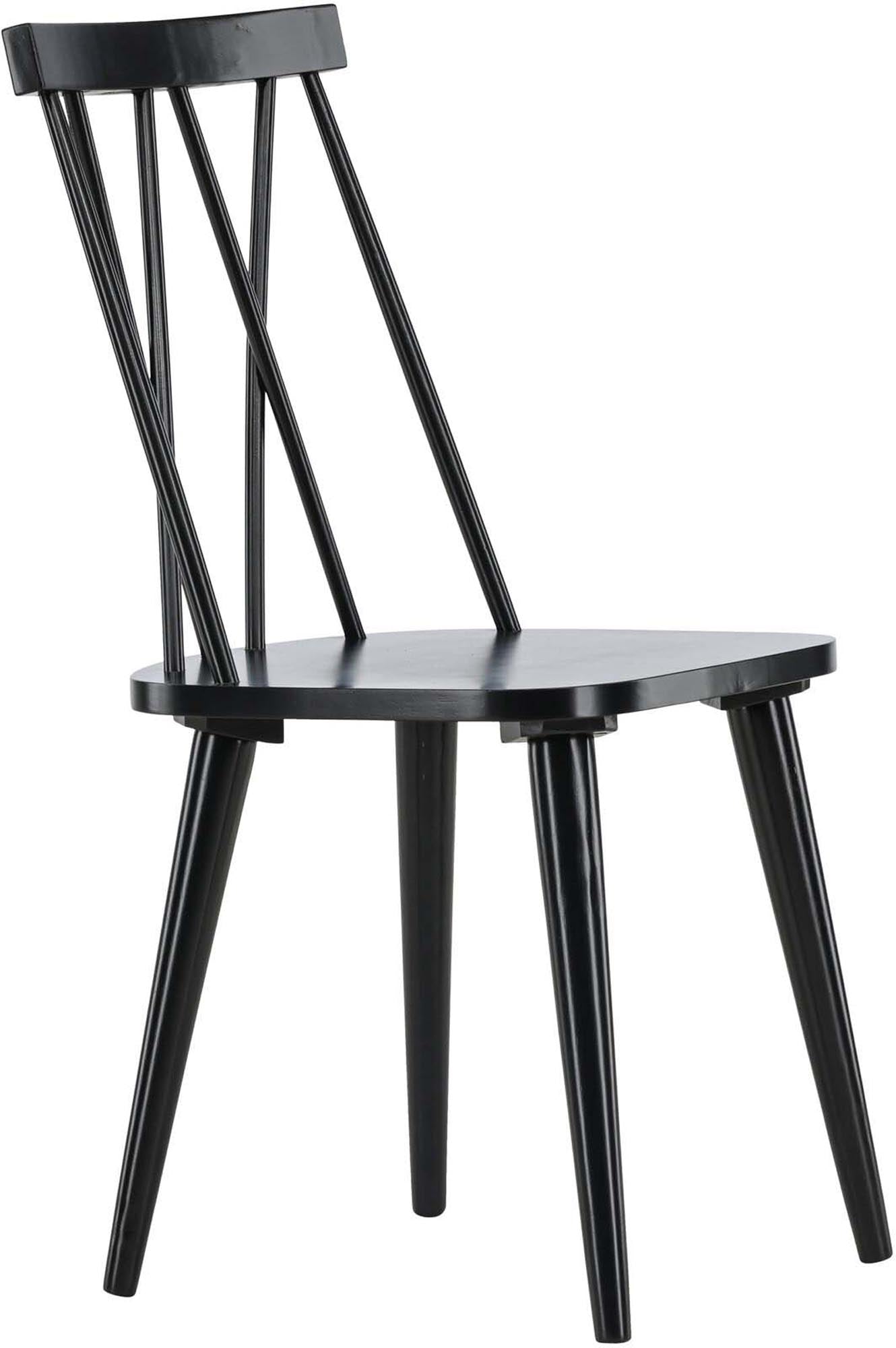 Stilvoller Mariette Esszimmerstuhl von Venture Home, gefertigt aus robustem Gummibaumholz. Ergonomisch, elegant und vielseitig für jeden Raum.