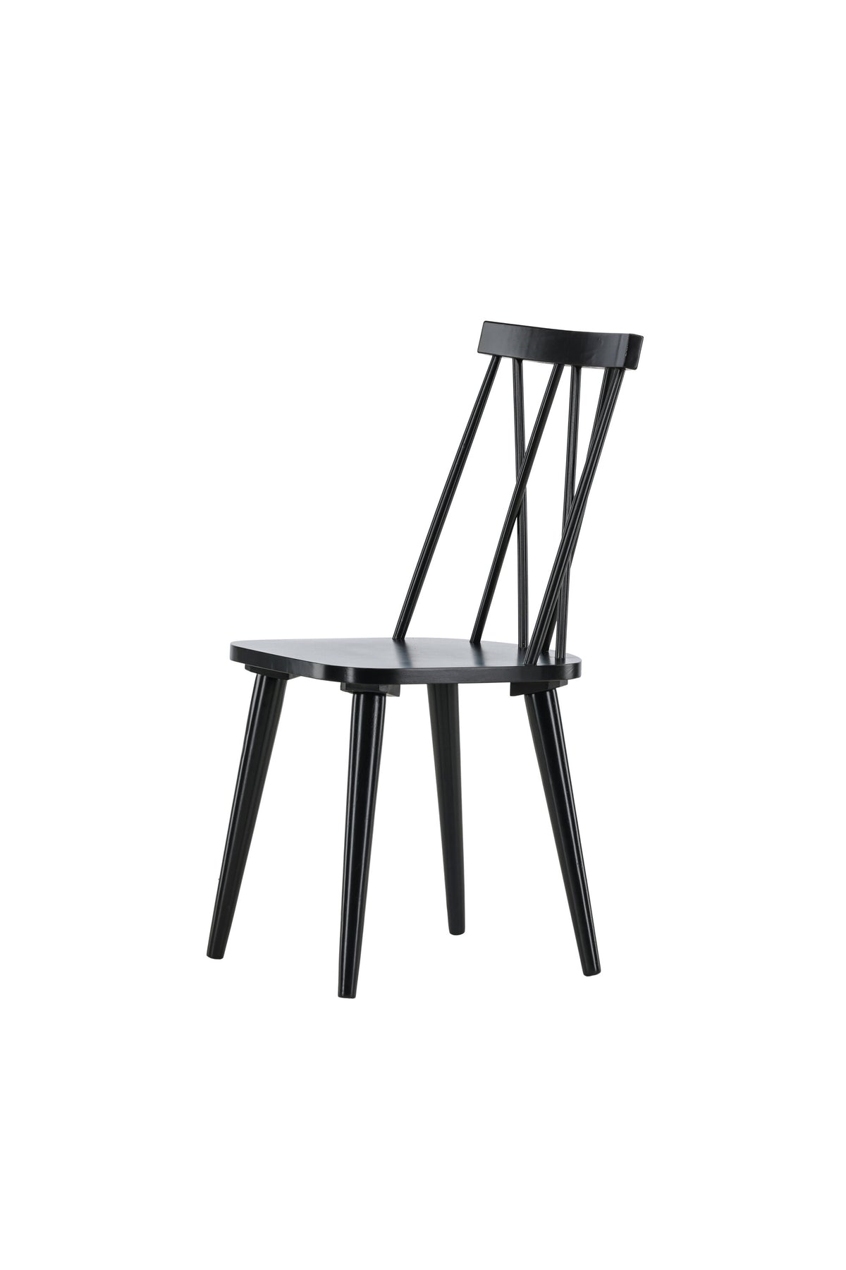 Mariette Esszimmerstuhl in Schwarz präsentiert im Onlineshop von KAQTU Design AG. Stuhl ist von Venture Home