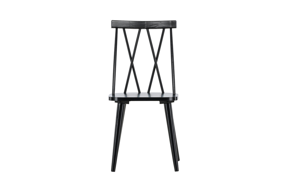 Mariette Esszimmerstuhl in Schwarz präsentiert im Onlineshop von KAQTU Design AG. Stuhl ist von Venture Home
