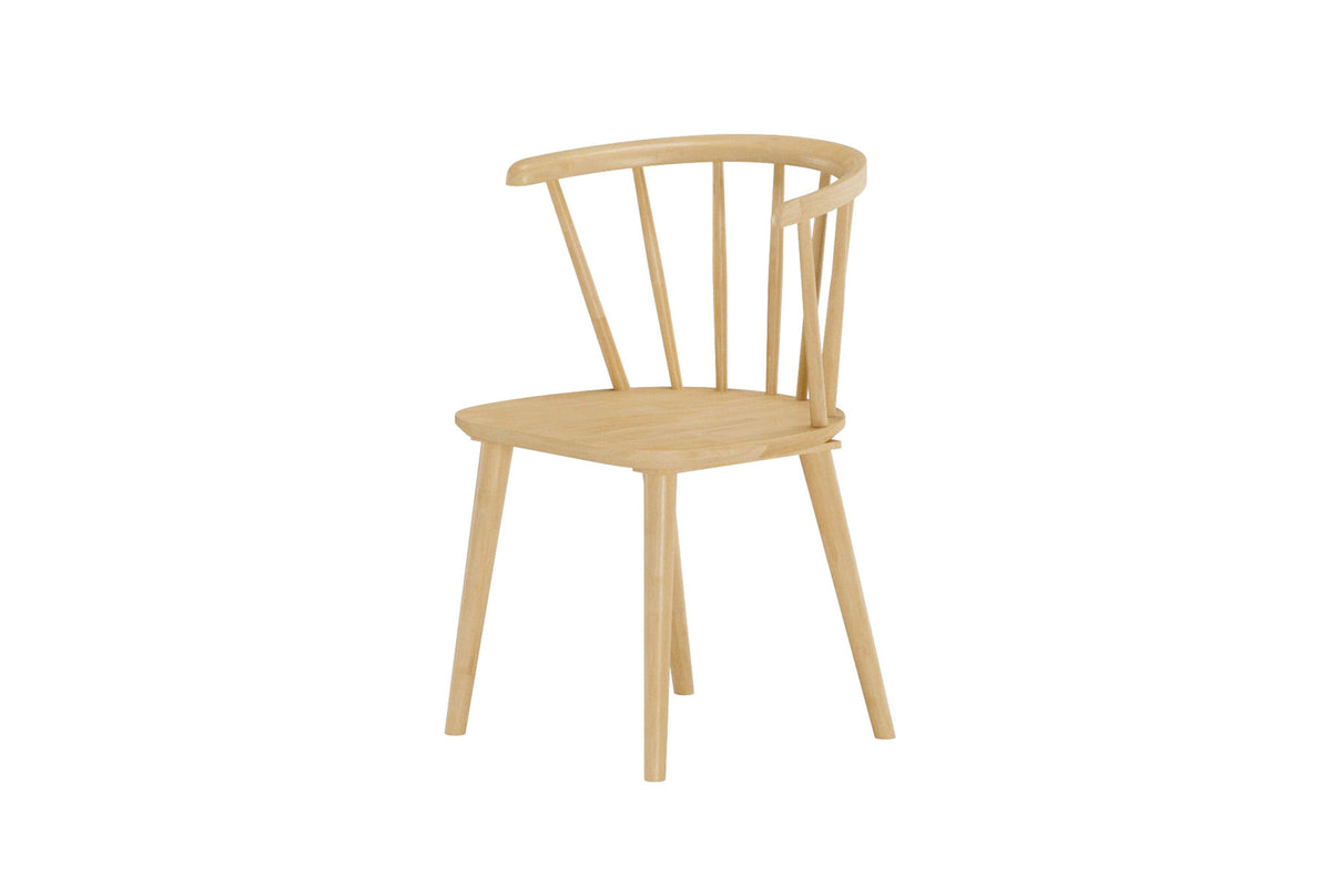 Bobby Esszimmerstuhl in Natur präsentiert im Onlineshop von KAQTU Design AG. Stuhl ist von Venture Home