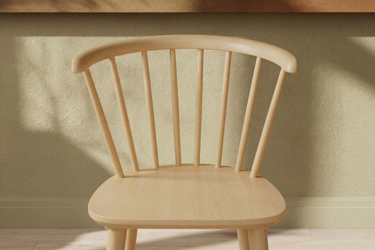 Bobby Esszimmerstuhl in Natur präsentiert im Onlineshop von KAQTU Design AG. Stuhl ist von Venture Home