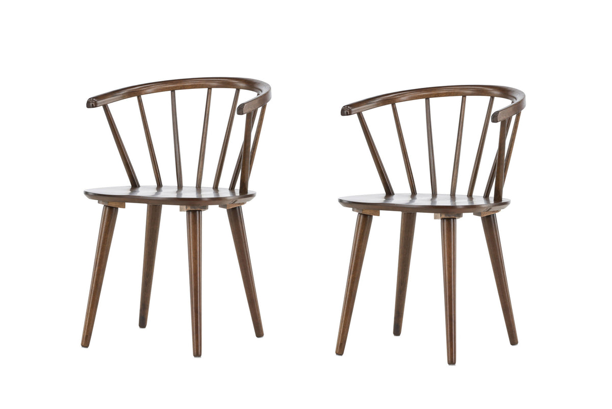 Bobby Esszimmerstuhl in Mokka präsentiert im Onlineshop von KAQTU Design AG. Schalenstuhl ist von Venture Home