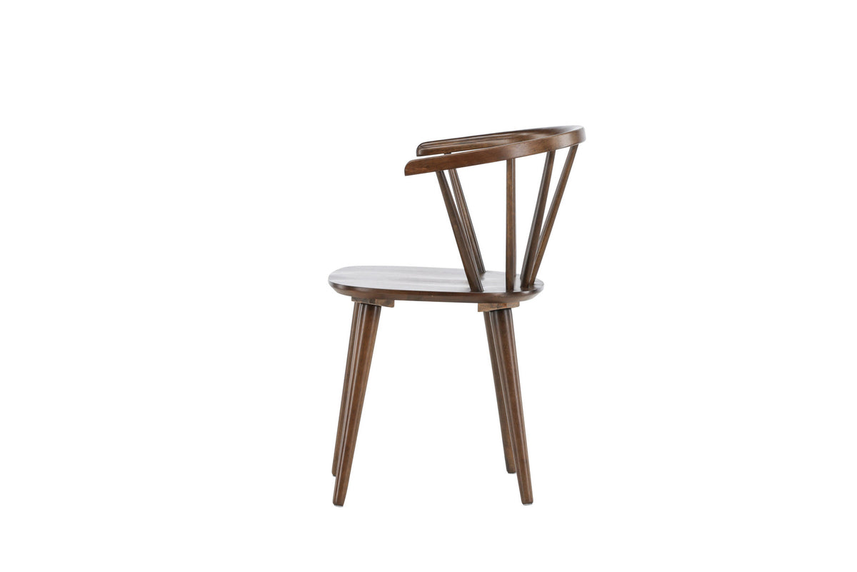 Bobby Esszimmerstuhl in Mokka präsentiert im Onlineshop von KAQTU Design AG. Schalenstuhl ist von Venture Home