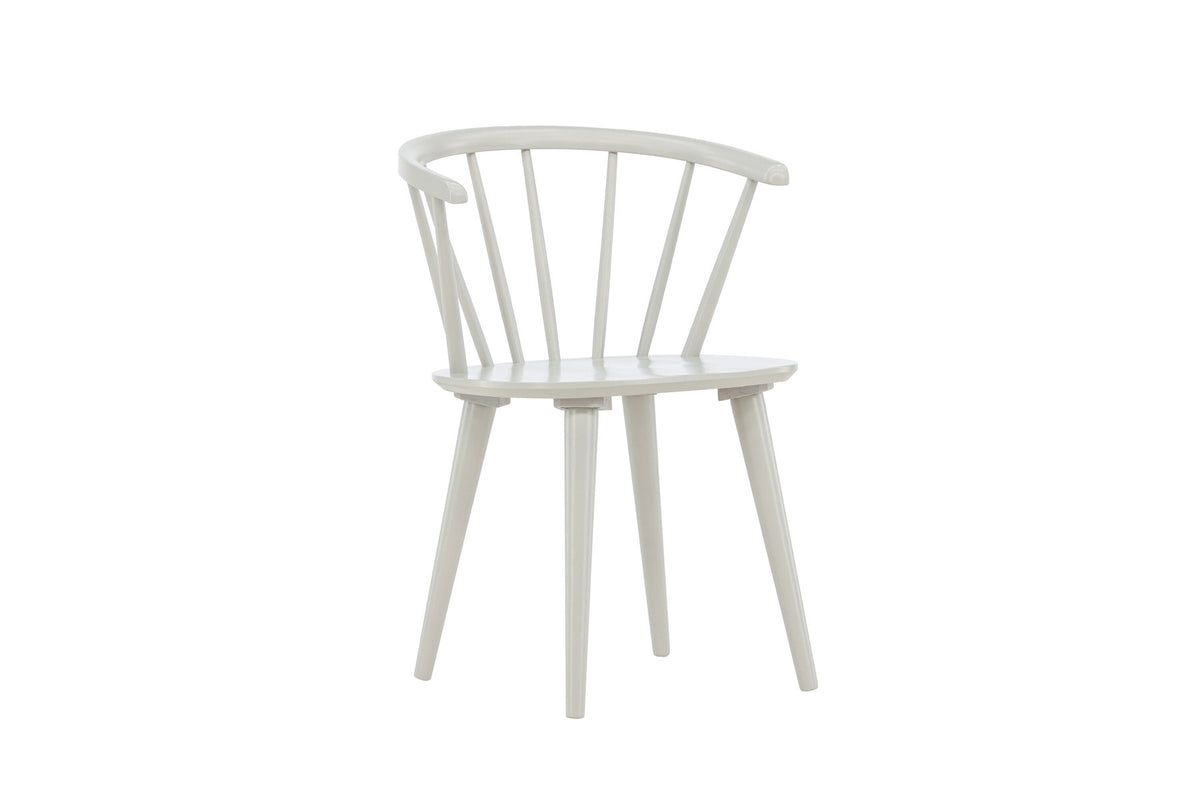 Bobby Esszimmerstuhl in Hellgrau präsentiert im Onlineshop von KAQTU Design AG. Stuhl ist von Venture Home