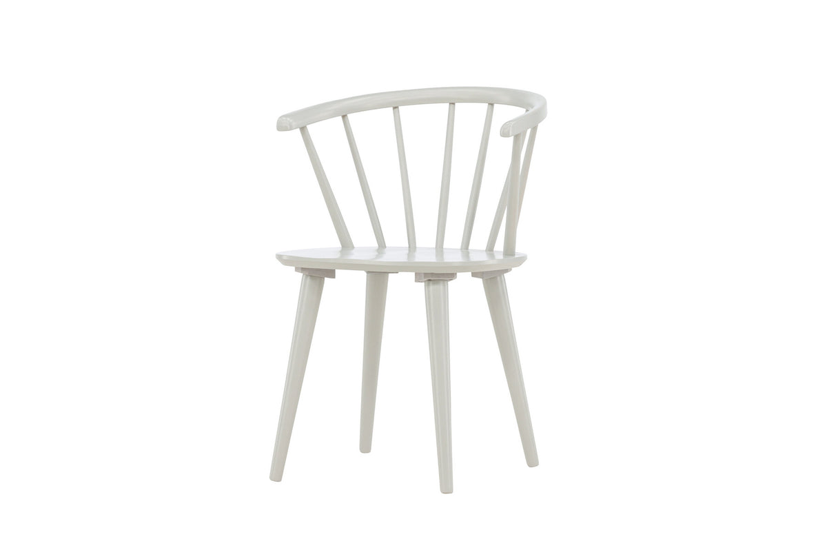 Bobby Esszimmerstuhl in Hellgrau präsentiert im Onlineshop von KAQTU Design AG. Stuhl ist von Venture Home