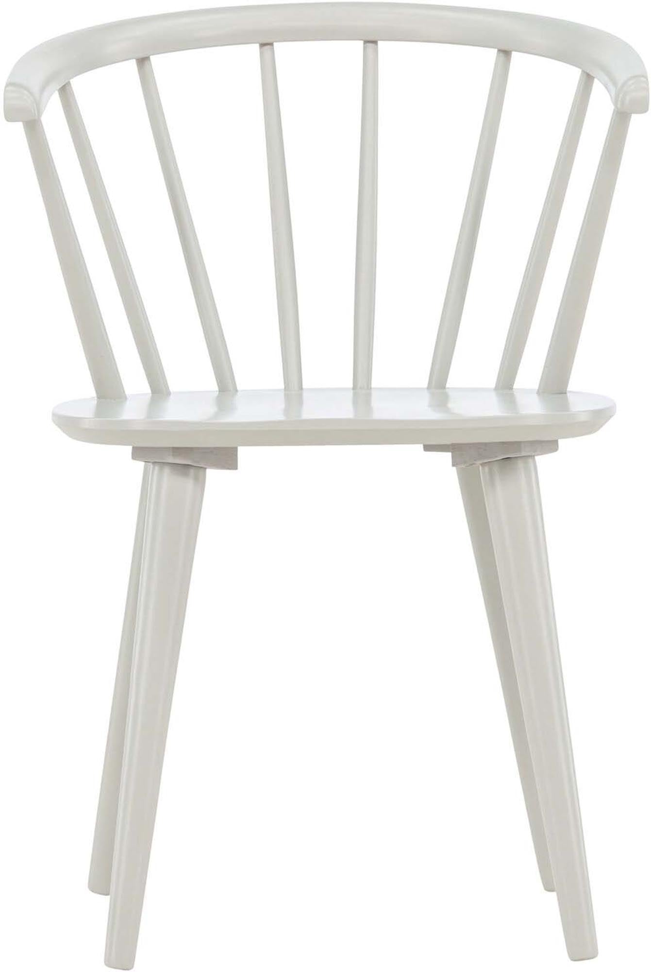 Bobby Esszimmerstuhl von Venture Home: Hochwertiges Gummibaumholz, zeitloses Design und ergonomischer Komfort für gesellige Abende.