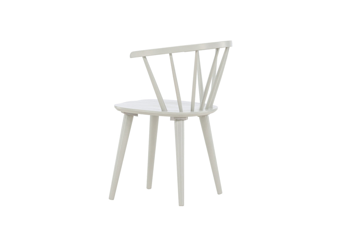 Bobby Esszimmerstuhl in Hellgrau präsentiert im Onlineshop von KAQTU Design AG. Stuhl ist von Venture Home