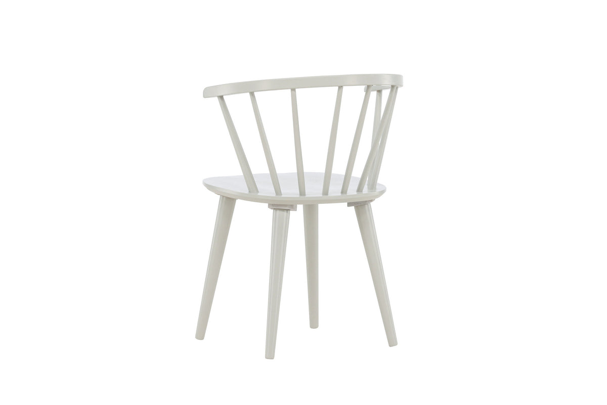 Bobby Esszimmerstuhl in Hellgrau präsentiert im Onlineshop von KAQTU Design AG. Stuhl ist von Venture Home