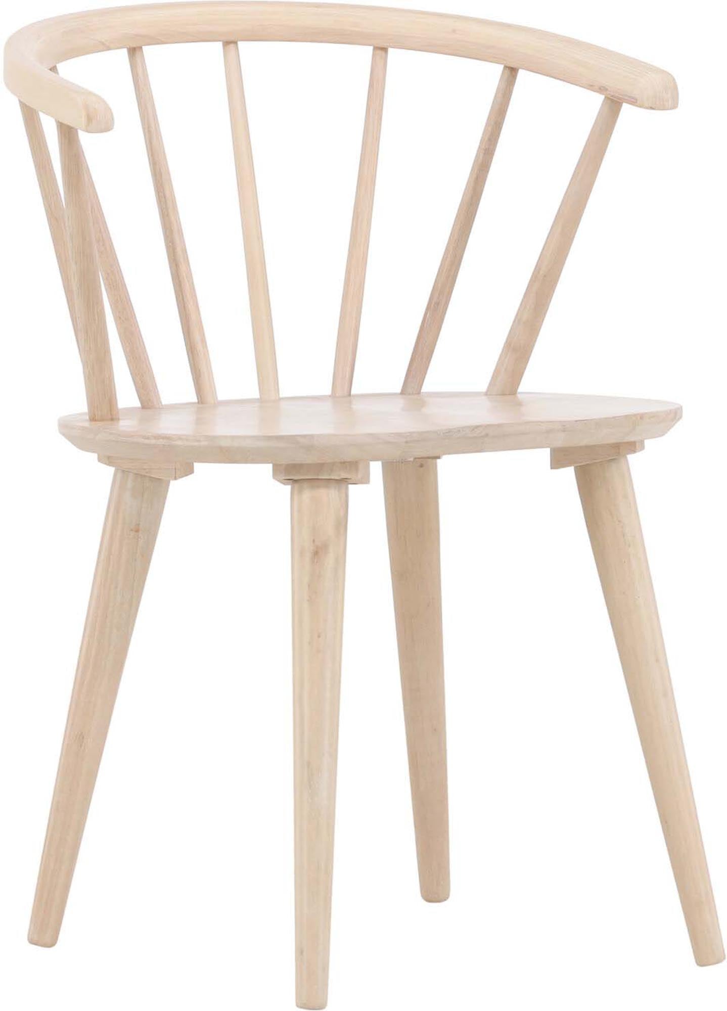 Bobby Esszimmerstuhl von Venture Home: Eleganter Gummibaumholzstuhl mit ergonomischem Komfort und zeitlosem Design für Ihr stilvolles Zuhause.