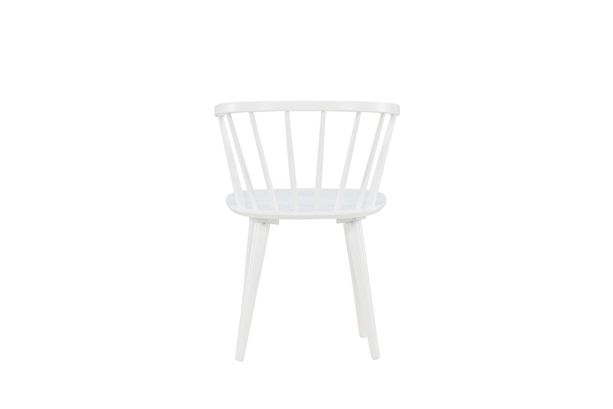 Bobby Esszimmerstuhl in Weiss präsentiert im Onlineshop von KAQTU Design AG. Stuhl ist von Venture Home