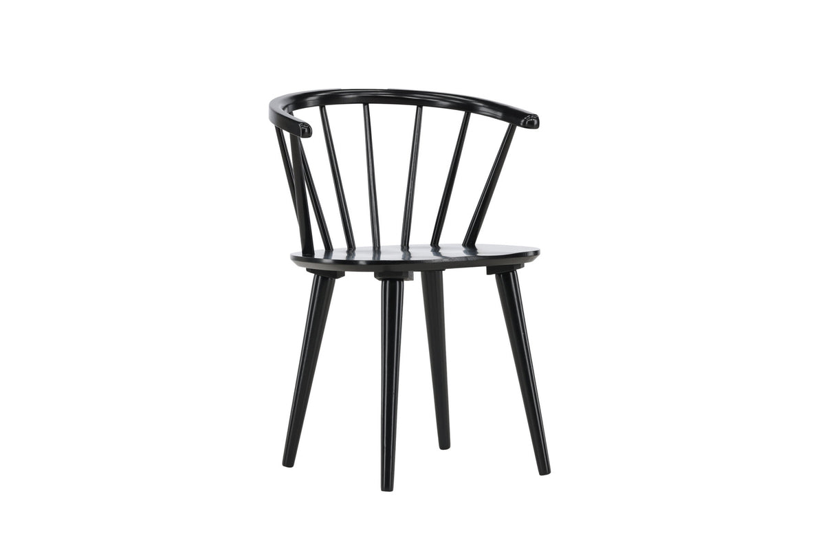 Bobby Esszimmerstuhl in Schwarz präsentiert im Onlineshop von KAQTU Design AG. Stuhl ist von Venture Home