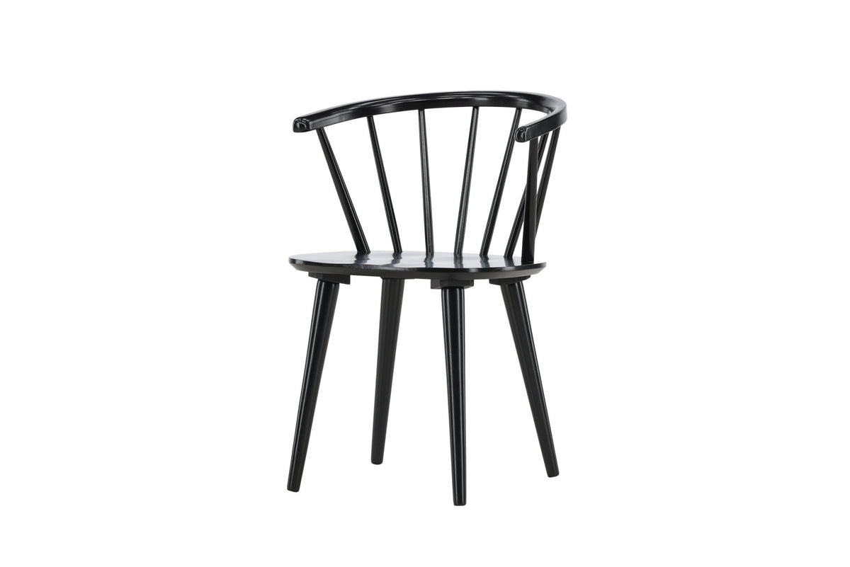 Bobby Esszimmerstuhl in Schwarz präsentiert im Onlineshop von KAQTU Design AG. Stuhl ist von Venture Home