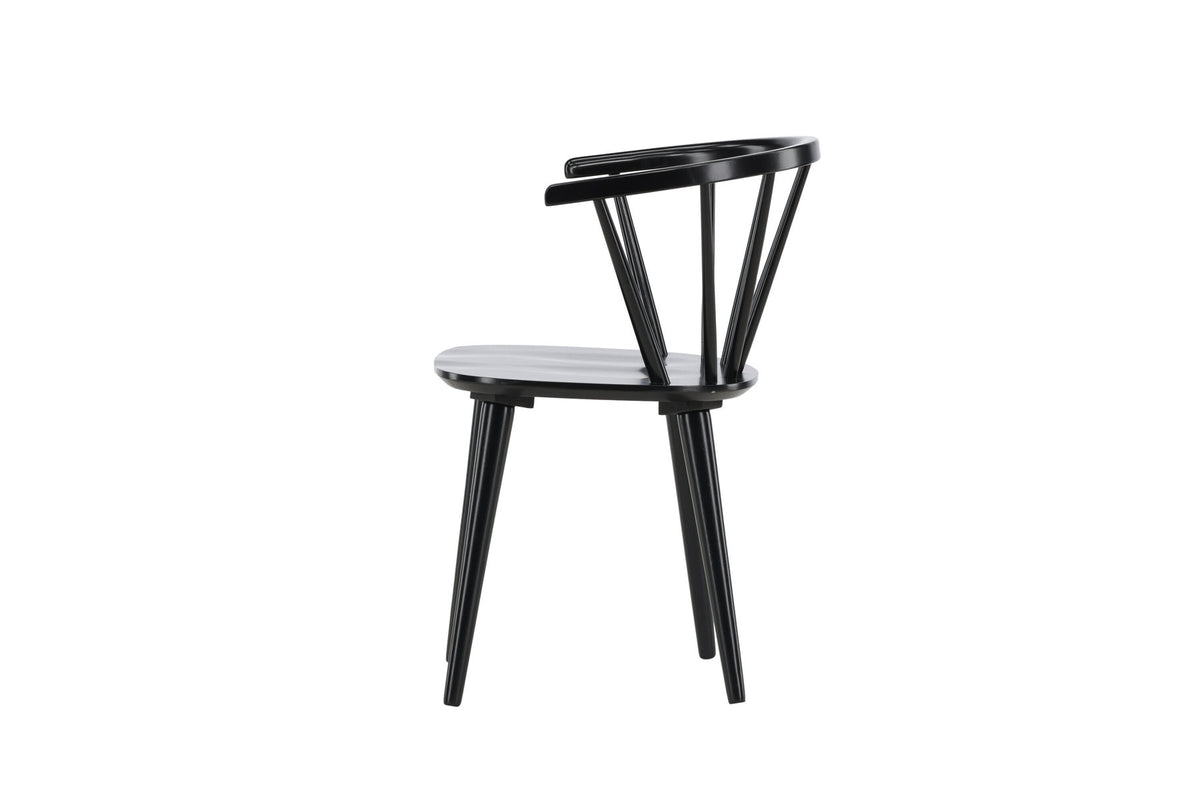 Bobby Esszimmerstuhl in Schwarz präsentiert im Onlineshop von KAQTU Design AG. Stuhl ist von Venture Home