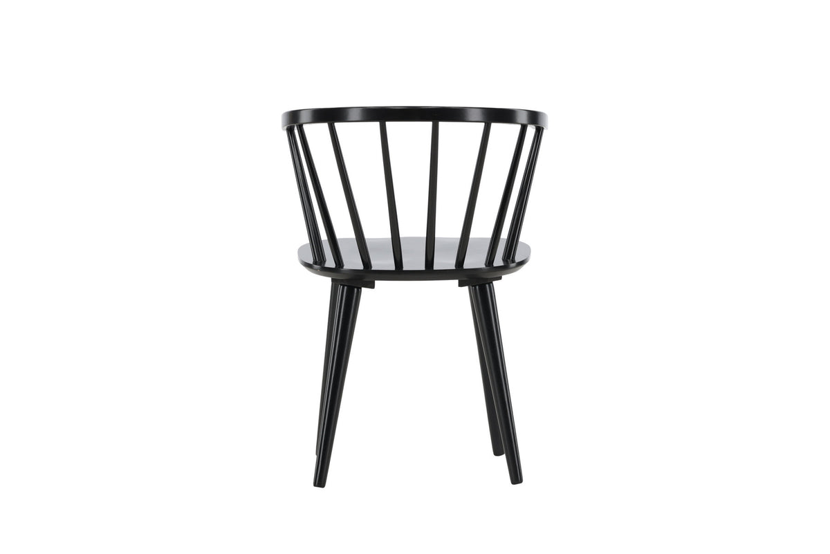 Bobby Esszimmerstuhl in Schwarz präsentiert im Onlineshop von KAQTU Design AG. Stuhl ist von Venture Home