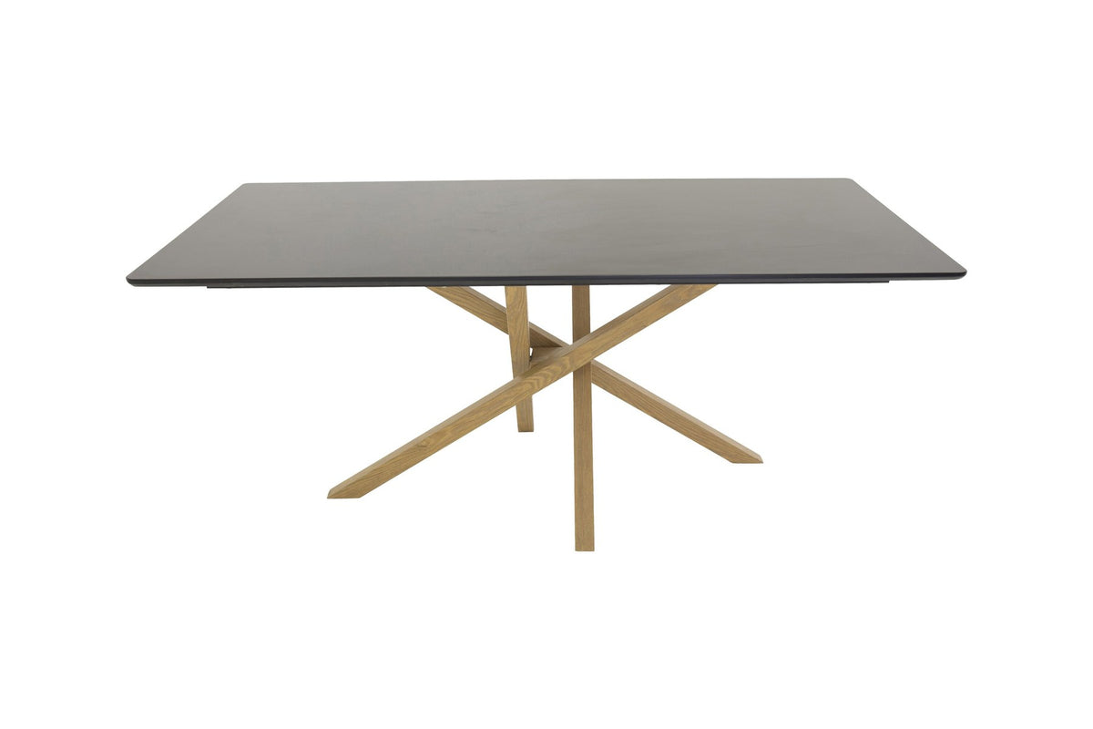 Piazza Esstisch in Natur/Weiss präsentiert im Onlineshop von KAQTU Design AG. Esszimmerset ist von Venture Home
