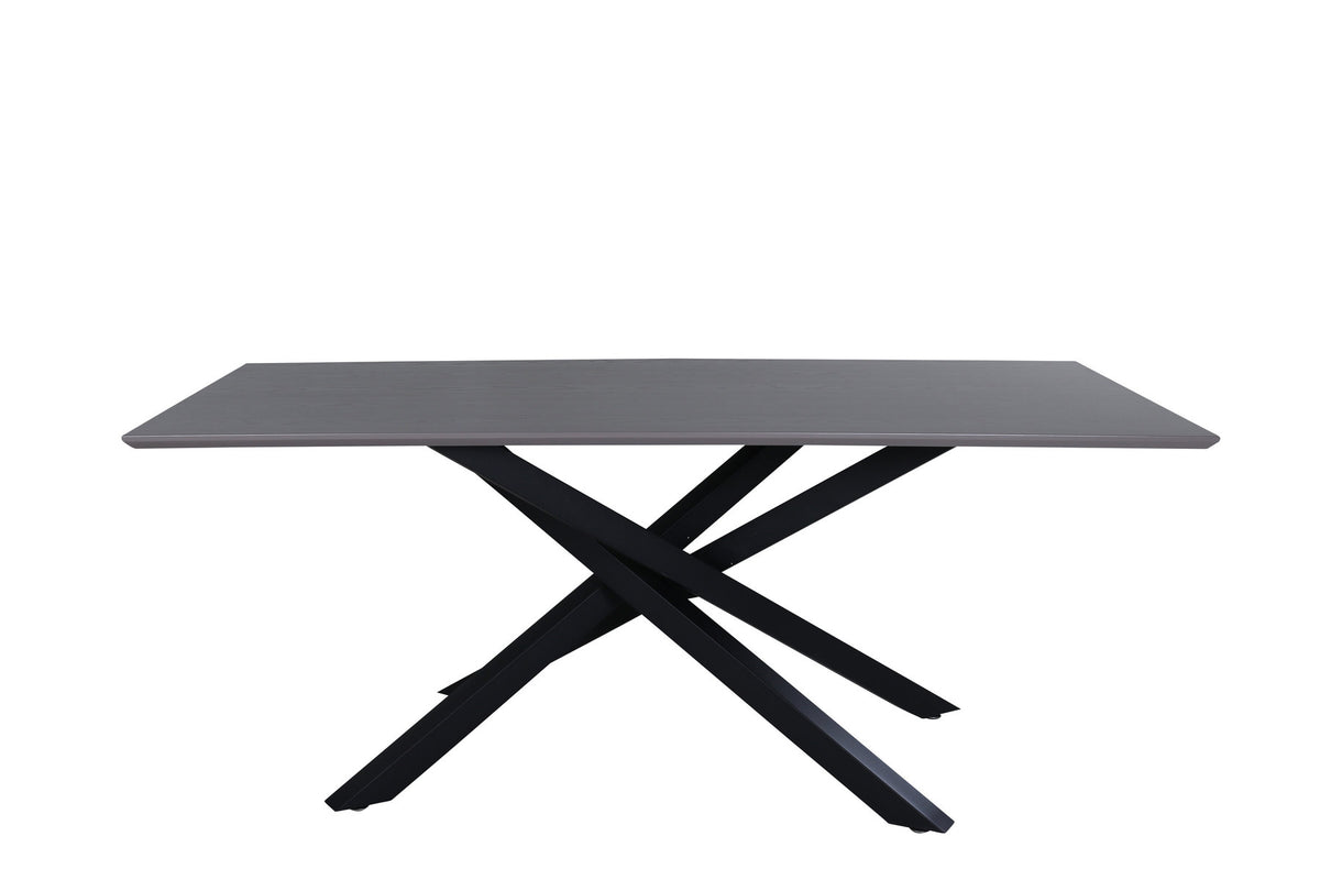 Piazza Esstisch in Schwarz / Grau präsentiert im Onlineshop von KAQTU Design AG. Esstisch ist von Venture Home