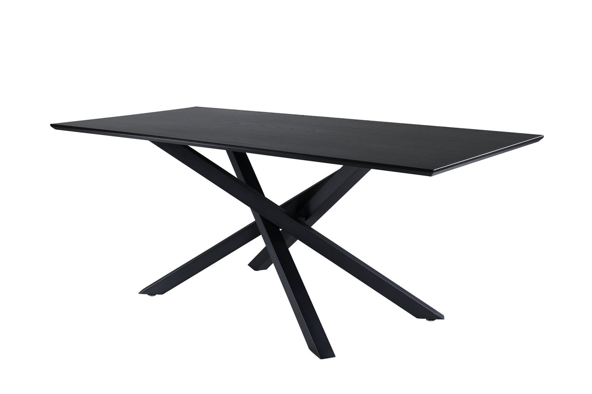 Piazza Esstisch in Schwarz präsentiert im Onlineshop von KAQTU Design AG. Esstisch ist von Venture Home