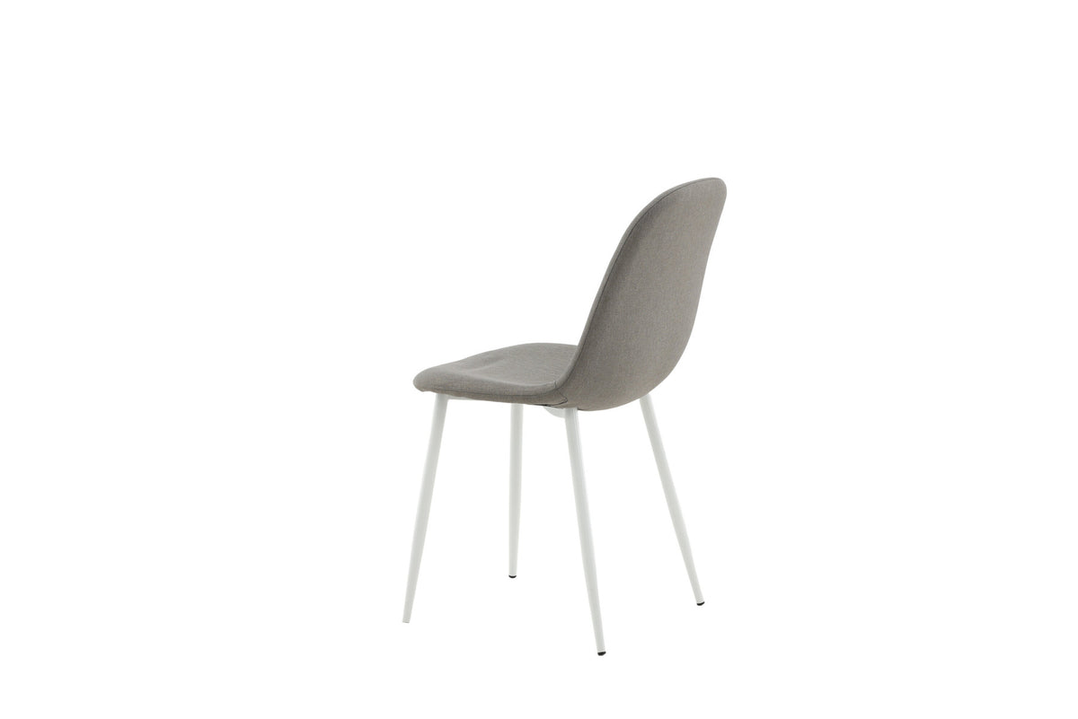 Polar Stuhl in Grau / Weiss präsentiert im Onlineshop von KAQTU Design AG. Stuhl ist von Venture Home