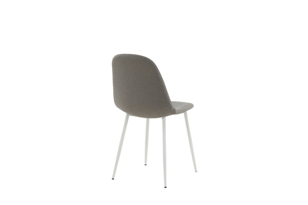 Polar Stuhl in Grau / Weiss präsentiert im Onlineshop von KAQTU Design AG. Stuhl ist von Venture Home