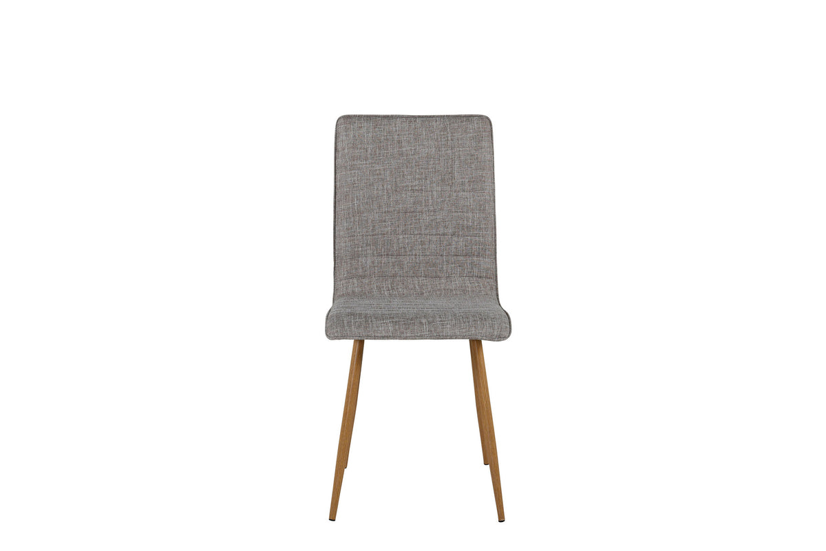 Windu Stuhl in Hellgrau präsentiert im Onlineshop von KAQTU Design AG. Stuhl ist von Venture Home