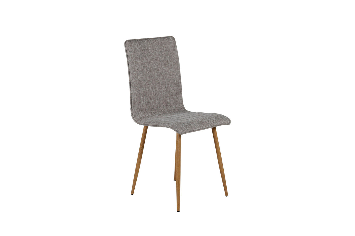 Windu Stuhl in Hellgrau präsentiert im Onlineshop von KAQTU Design AG. Stuhl ist von Venture Home