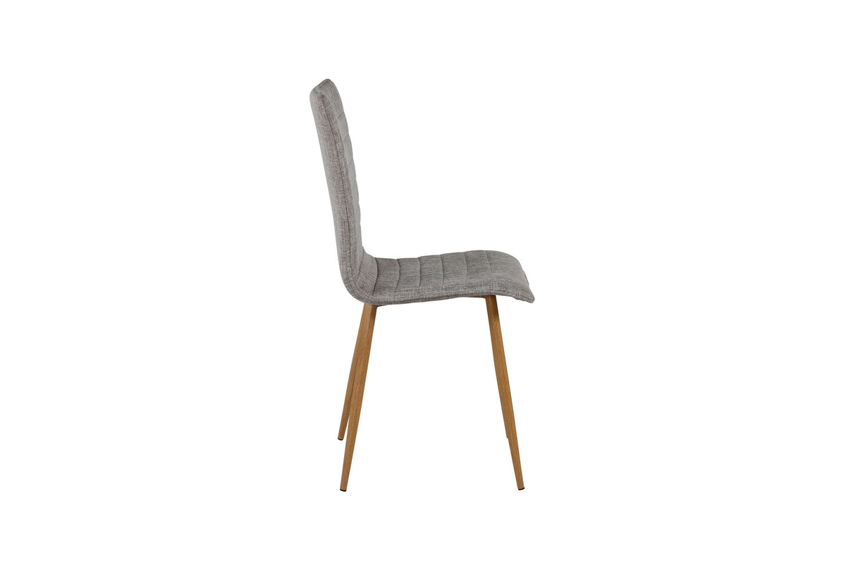 Windu Stuhl in Hellgrau präsentiert im Onlineshop von KAQTU Design AG. Stuhl ist von Venture Home