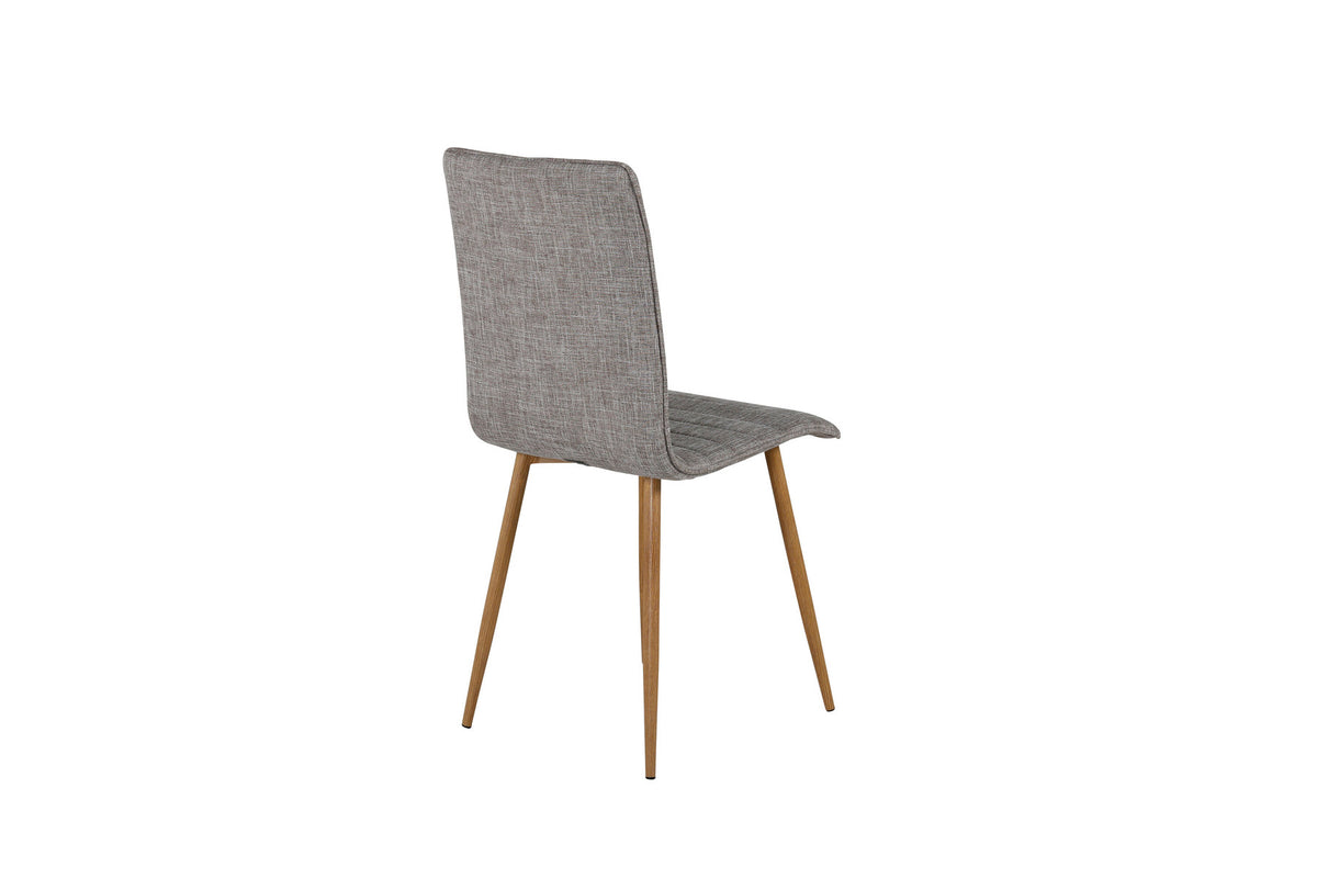 Windu Stuhl in Hellgrau präsentiert im Onlineshop von KAQTU Design AG. Stuhl ist von Venture Home