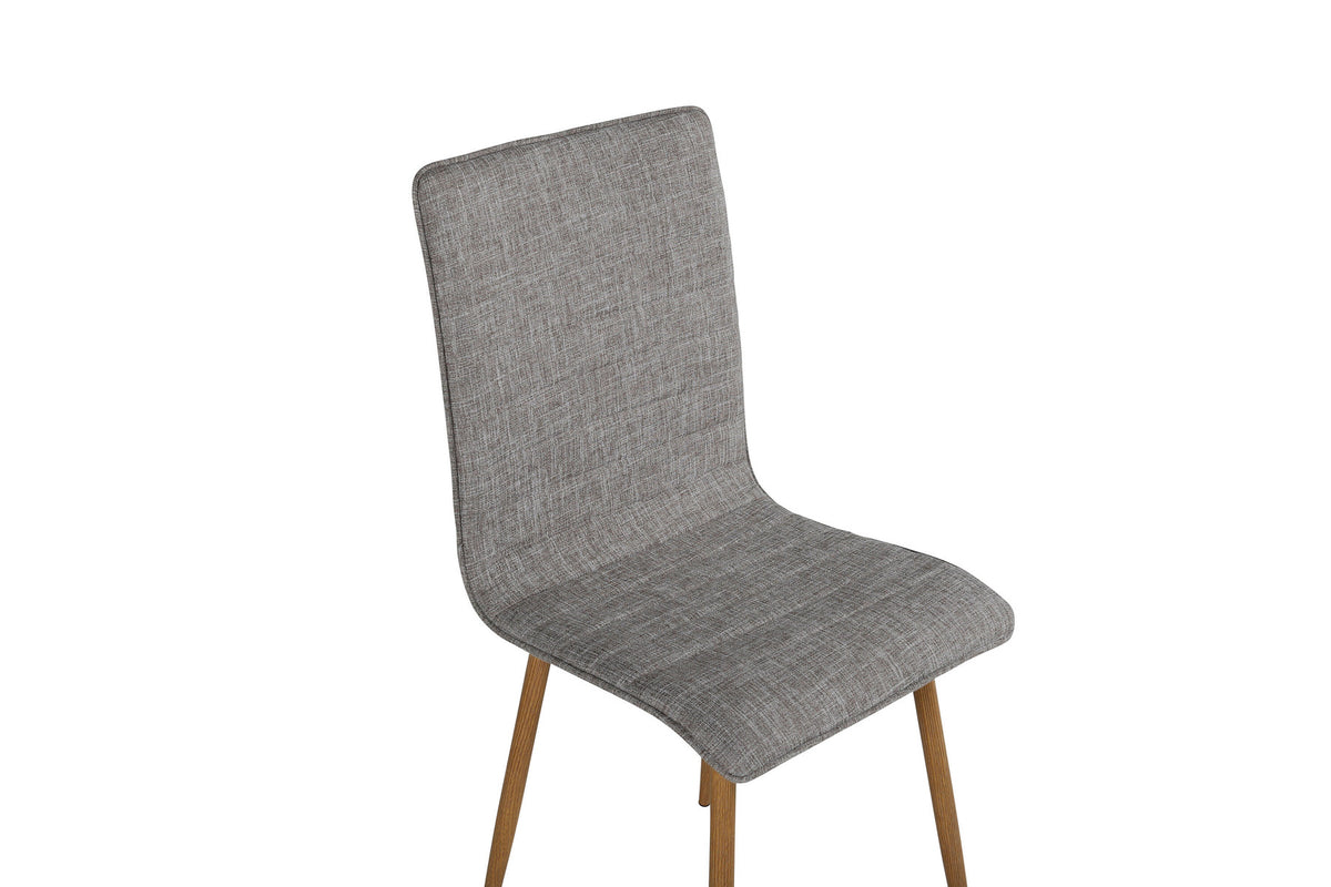 Windu Stuhl in Hellgrau präsentiert im Onlineshop von KAQTU Design AG. Stuhl ist von Venture Home