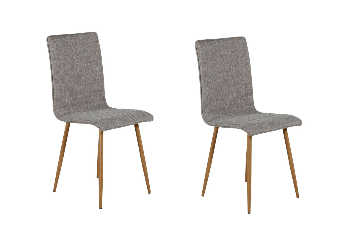 Windu Stuhl in Hellgrau präsentiert im Onlineshop von KAQTU Design AG. Stuhl ist von Venture Home