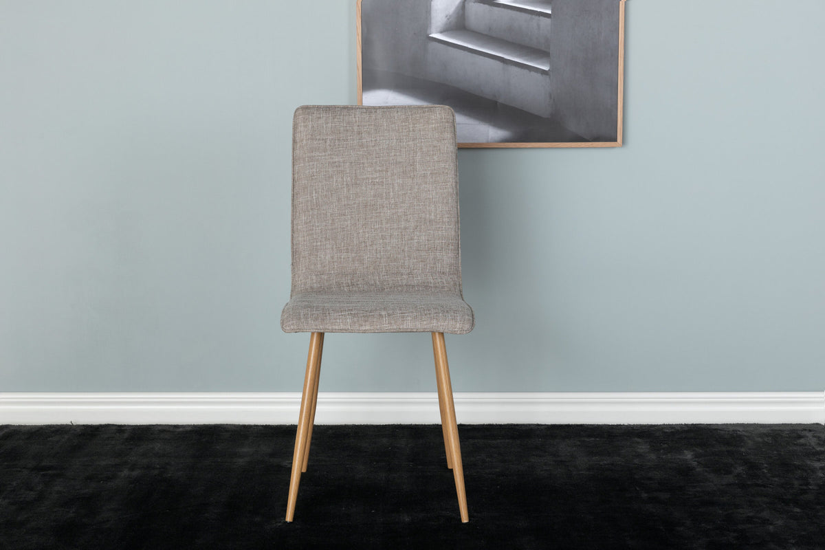 Windu Stuhl in Hellgrau präsentiert im Onlineshop von KAQTU Design AG. Stuhl ist von Venture Home