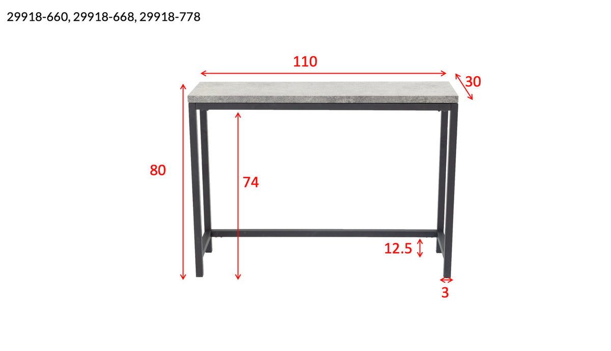 Rise Beistelltisch in Grau / Weiss präsentiert im Onlineshop von KAQTU Design AG. Beistelltisch ist von Venture Home