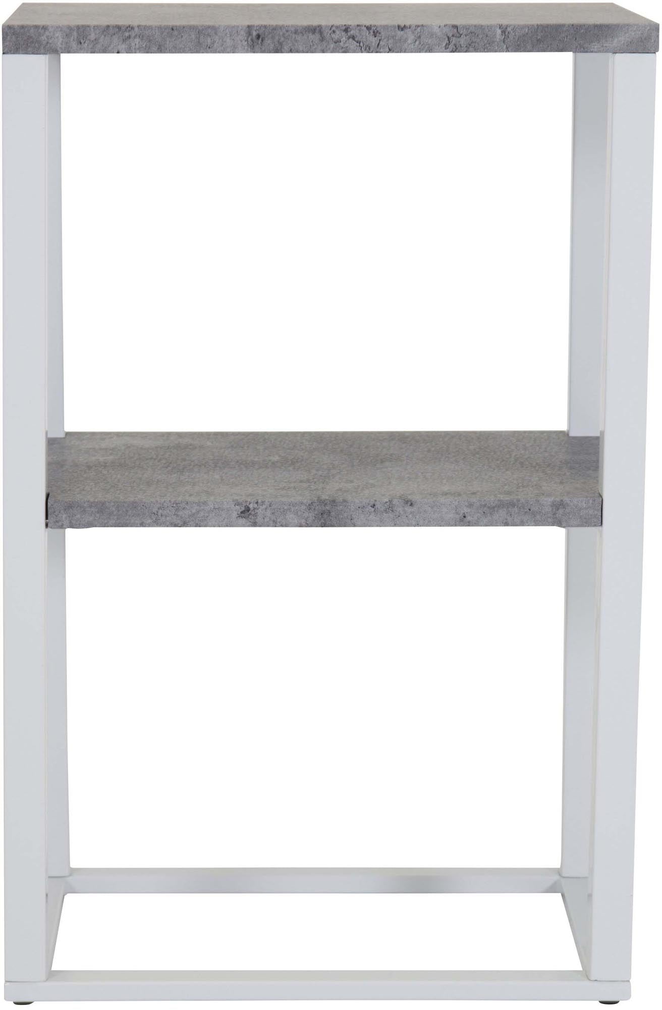 Rise Tisch in Weiss präsentiert im Onlineshop von KAQTU Design AG. Nachttisch ist von Venture Home