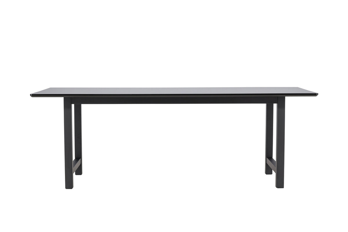 Count Tisch in Schwarz präsentiert im Onlineshop von KAQTU Design AG. Esstisch ist von Venture Home