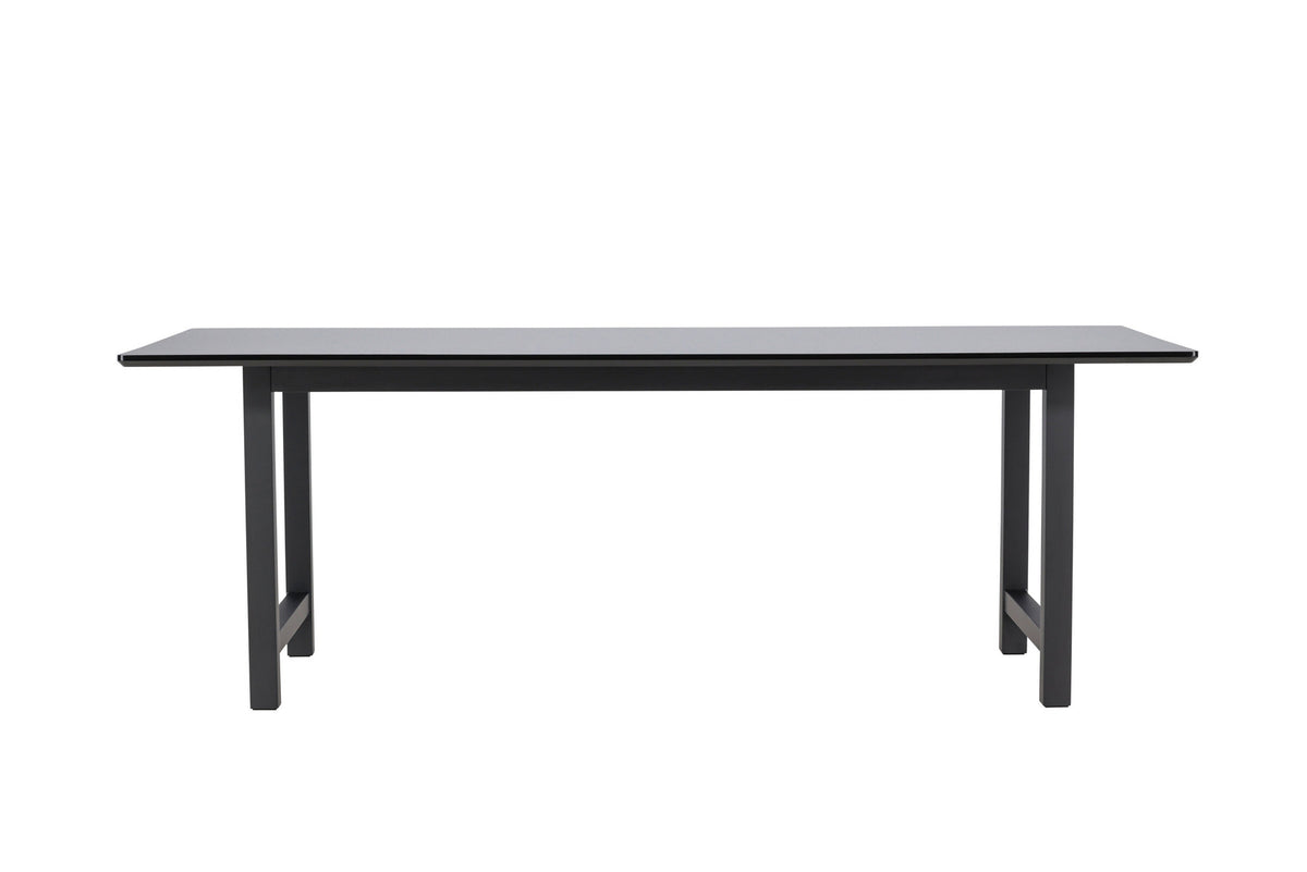 Count Tisch in Schwarz präsentiert im Onlineshop von KAQTU Design AG. Esstisch ist von Venture Home