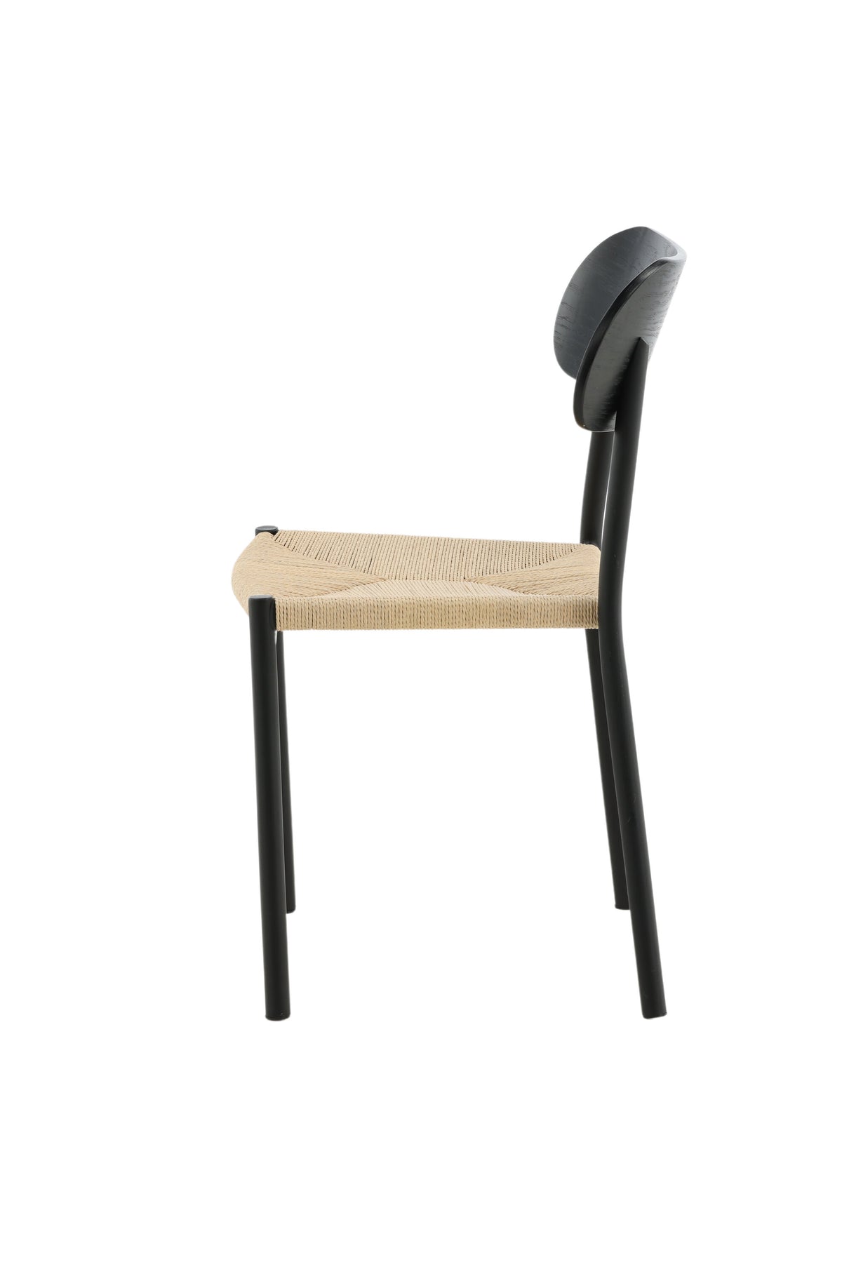 Polly Stuhl in Natur / Schwarz präsentiert im Onlineshop von KAQTU Design AG. Stuhl ist von Venture Home