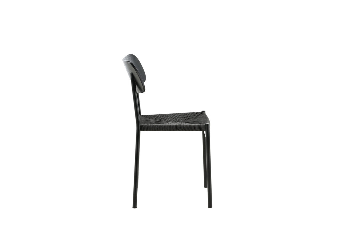 Polly Stuhl in Schwarz präsentiert im Onlineshop von KAQTU Design AG. Stuhl ist von Venture Home