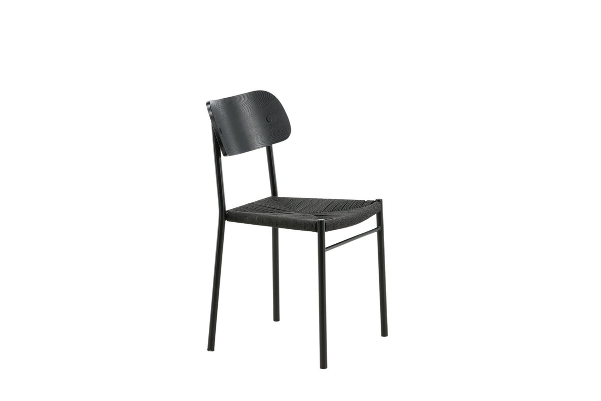 Polly Stuhl in Schwarz präsentiert im Onlineshop von KAQTU Design AG. Stuhl ist von Venture Home