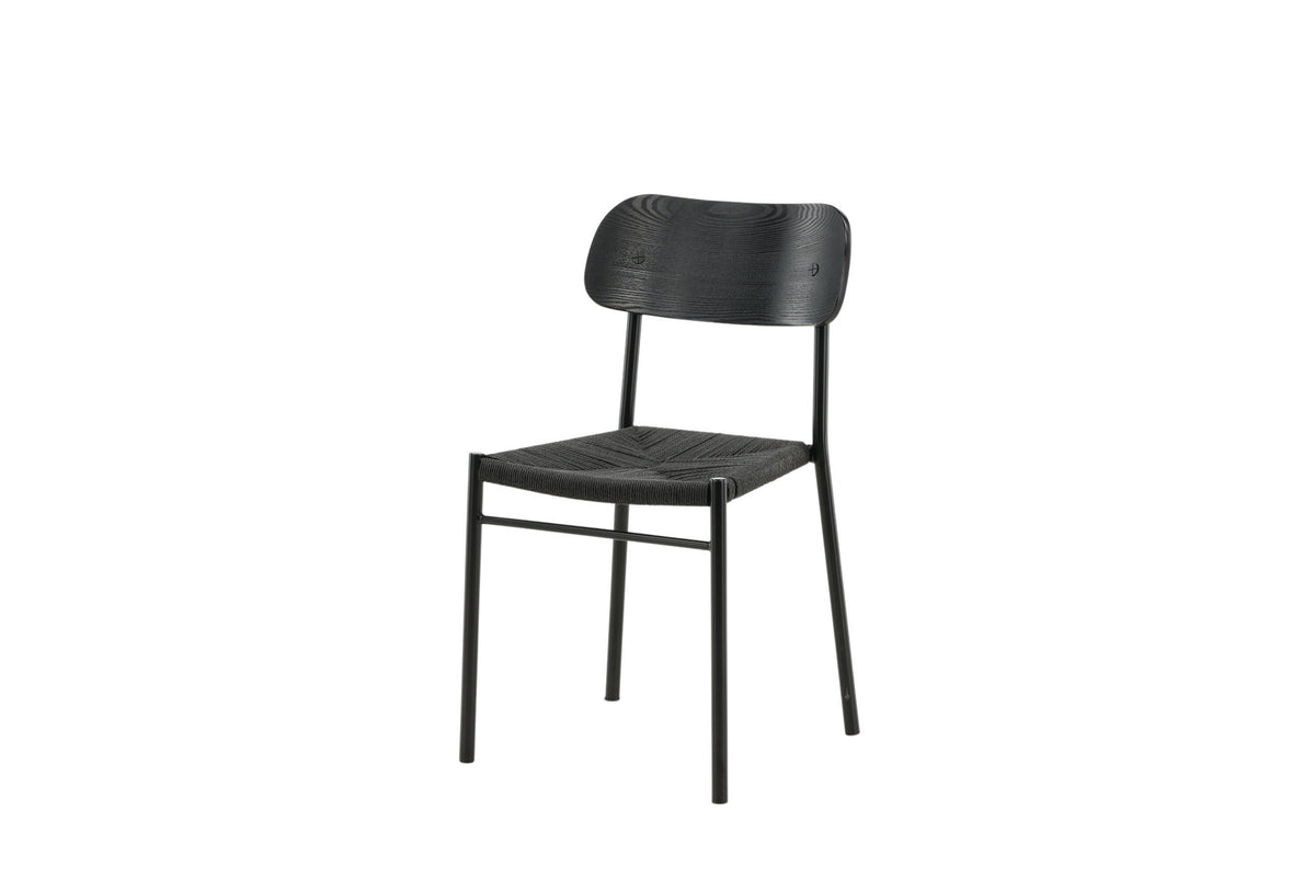 Polly Stuhl in Schwarz präsentiert im Onlineshop von KAQTU Design AG. Stuhl ist von Venture Home