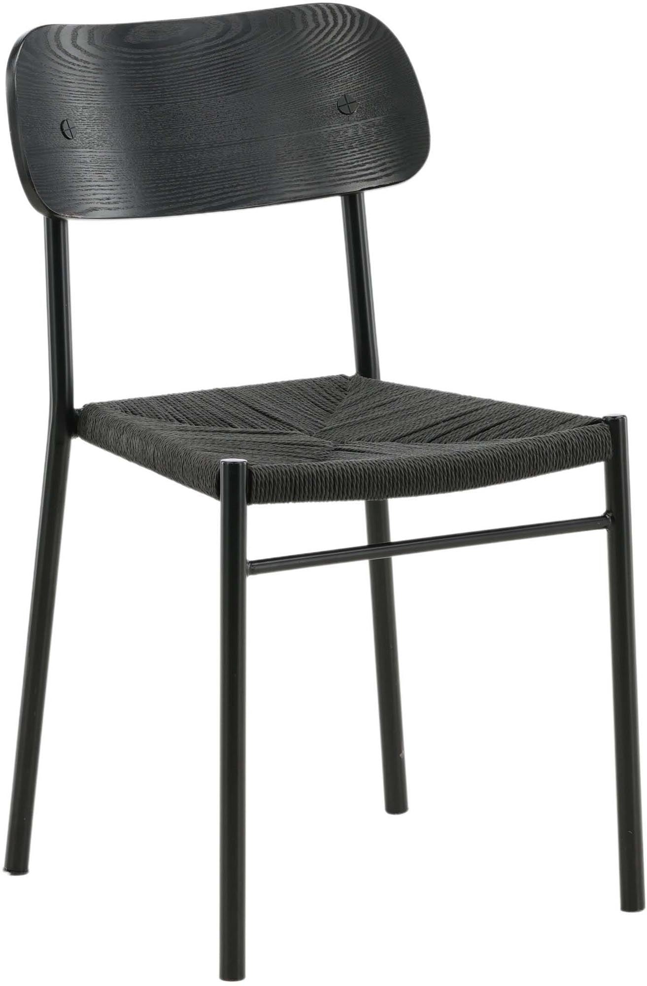 Polly Stuhl in Schwarz präsentiert im Onlineshop von KAQTU Design AG. Stuhl ist von Venture Home