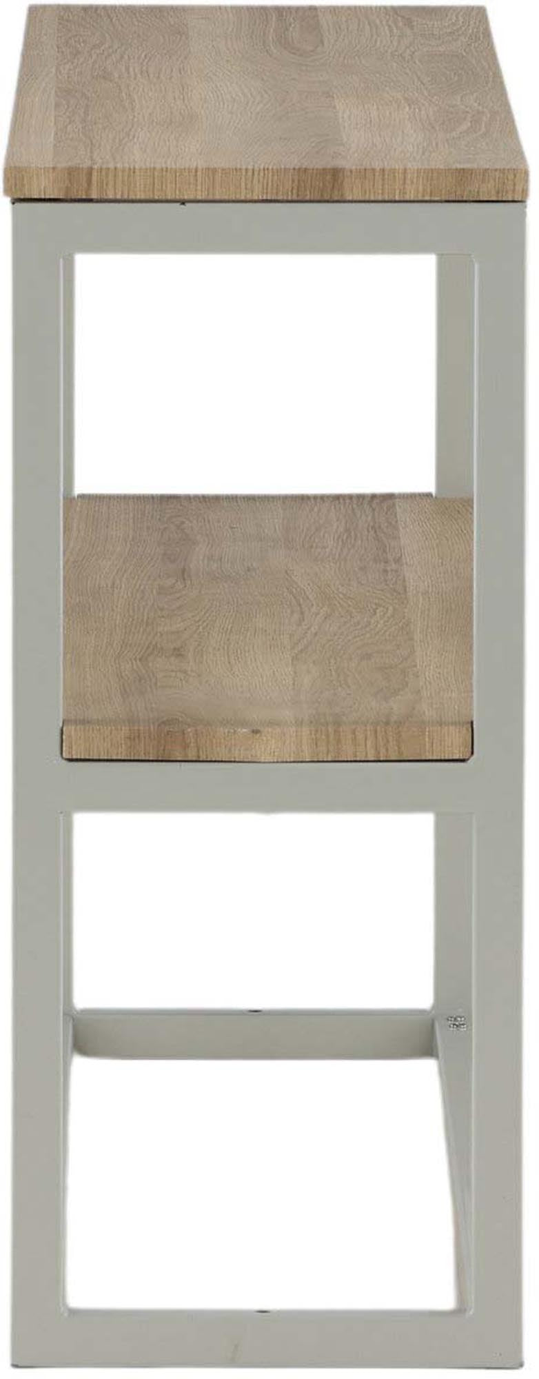 Eleganter Rise Beistelltisch von Venture Home: Hochwertige Materialien, praktische Regale und zeitloses Design für Ihr Zuhause.