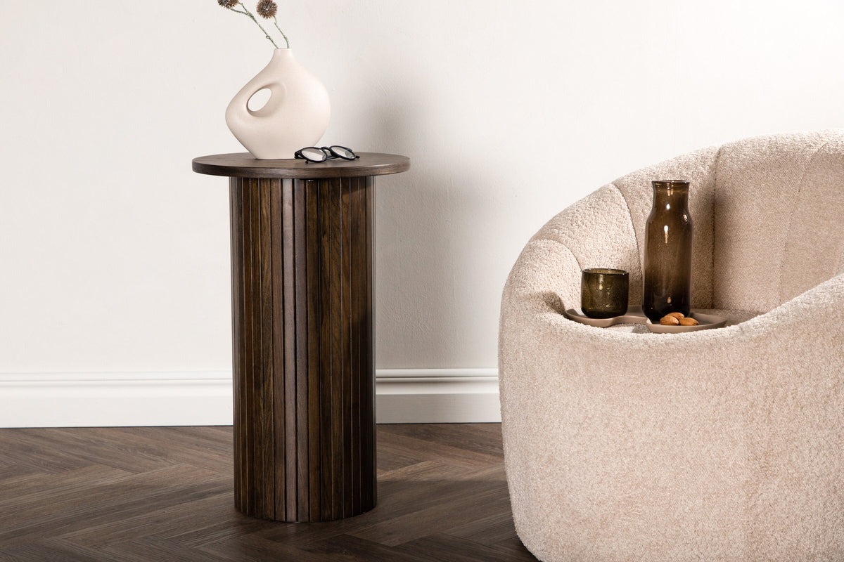 Bianca Beistelltisch in Mokka präsentiert im Onlineshop von KAQTU Design AG. Beistelltisch ist von Venture Home